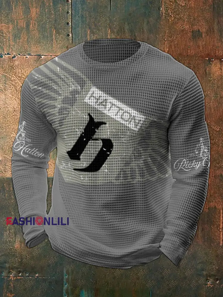 Men’s Boxing Lover Rip Hitman Legend Printed T-Shirt