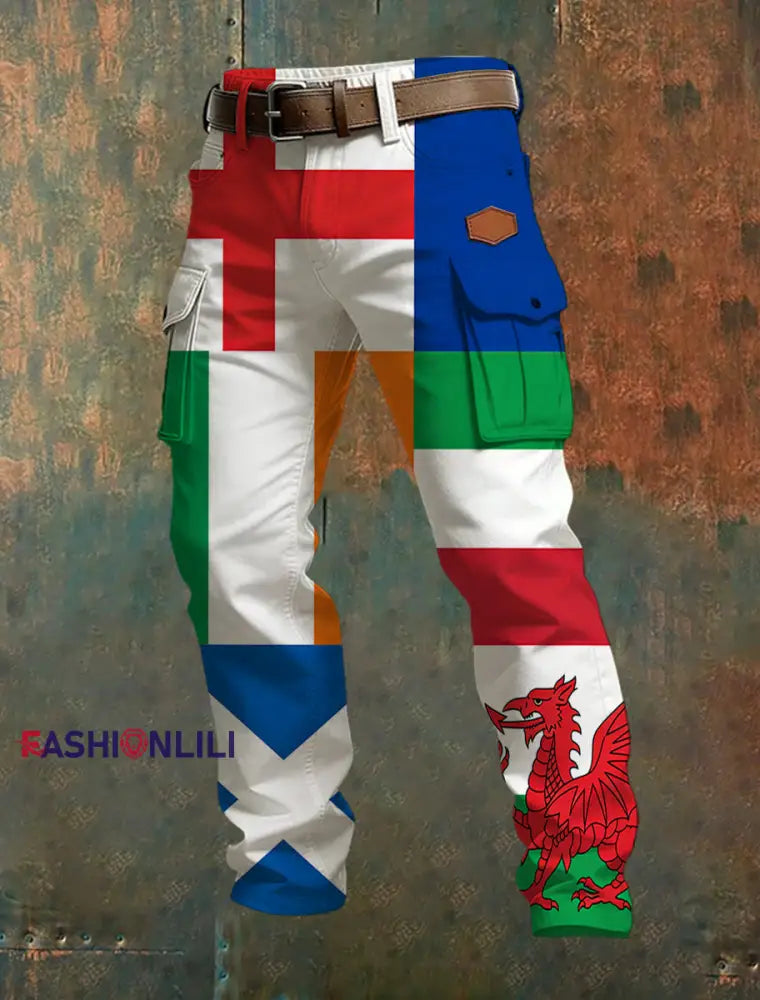 Men’s British Rugby Six Nations Element Print Trousers A / S