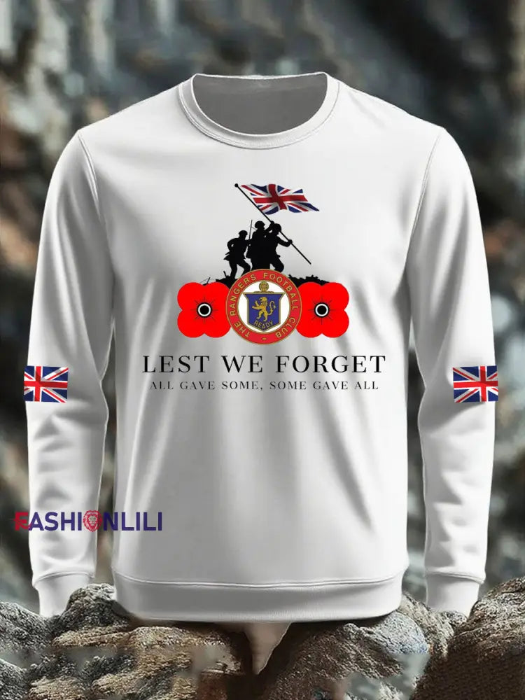 Men’s British Veteran sweater White / S