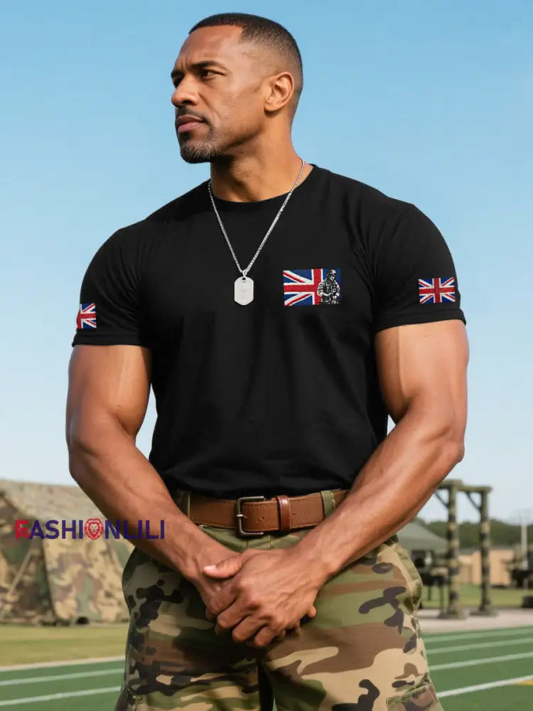 Men’s British Veteran T-Shirt