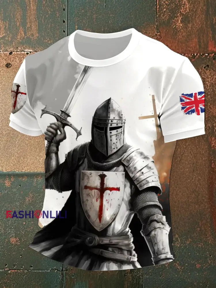Men’s England Knights Templar T-Shirts As picture / S