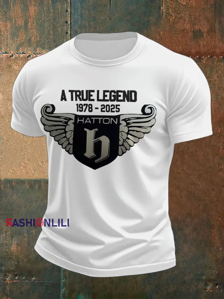 Men’s Hitman Boxing Lover Printed T-shirt White / S