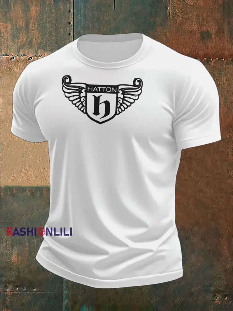 Men’s Hitman Rip Printed T-shirt White / S