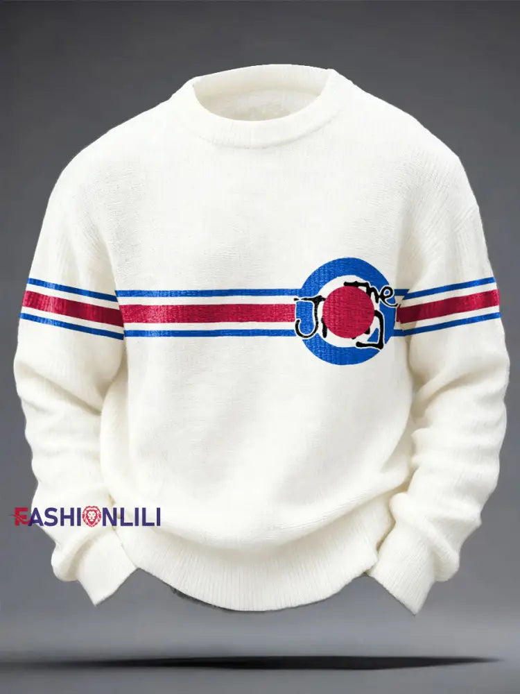 Men’s Modfather UK Music Mods Lover Printed Tops White / S