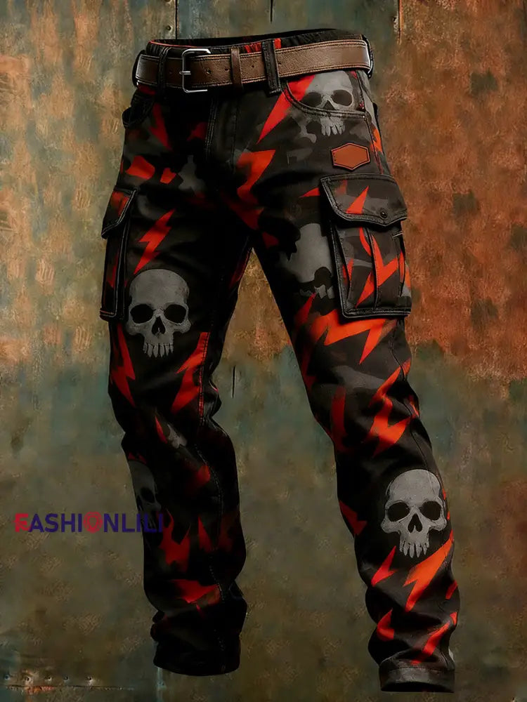 Men’s Retro Business Style Casual Work Trousers A / S