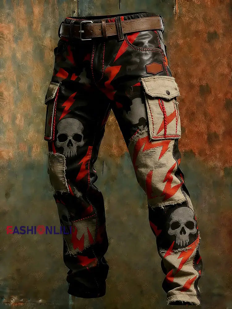 Men’s Retro Business Style Casual Work Trousers A / S