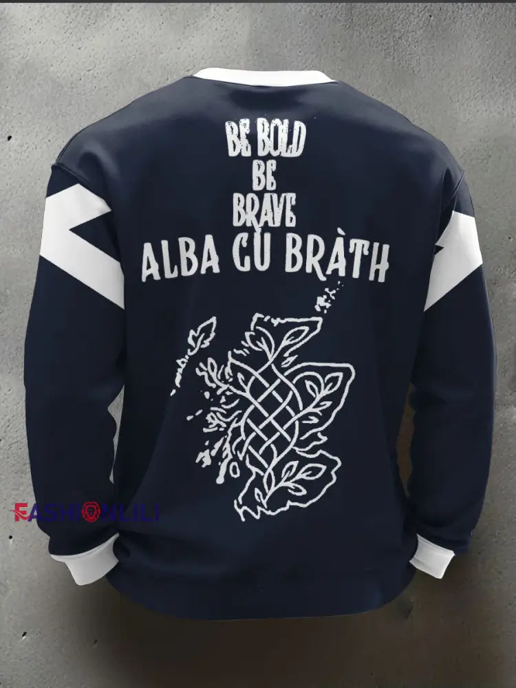 Men’s Scotland Rugby Lover Printed Sweatshirt