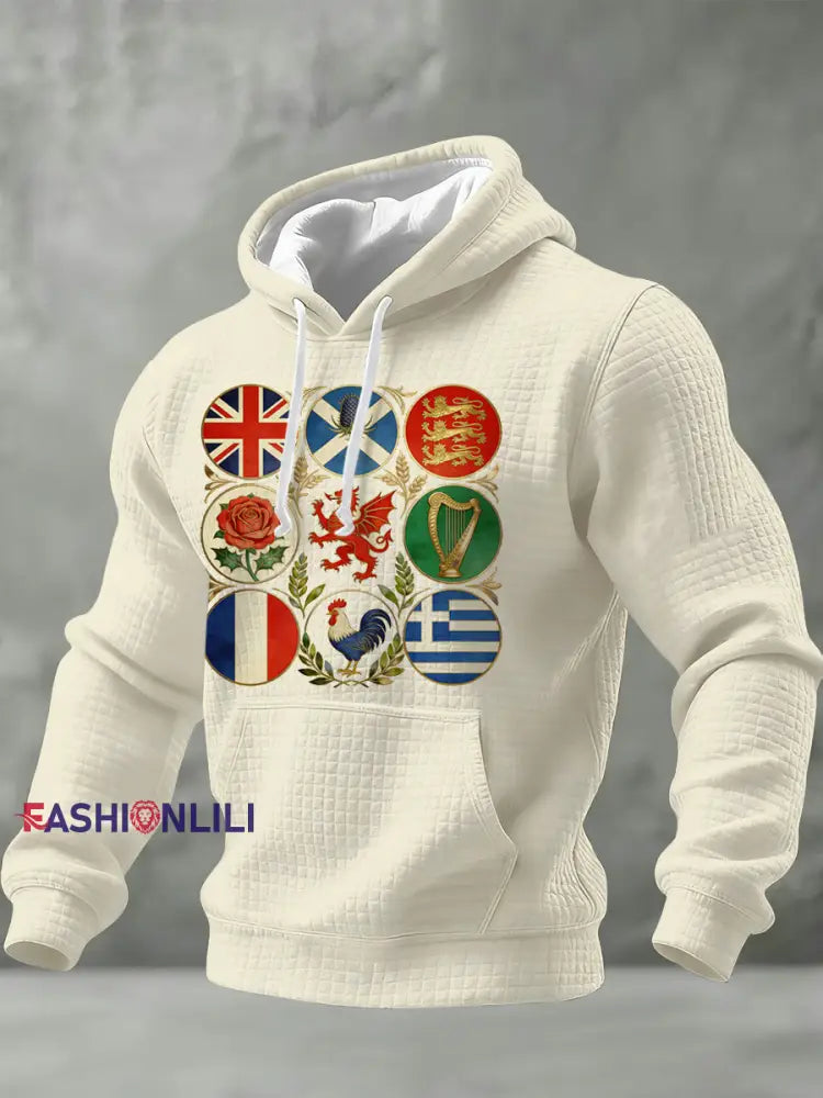 Men’s Six Nations Printed Fan Hoodie A / S