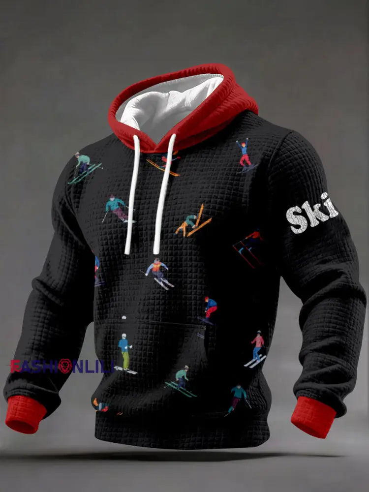 Men’s Ski Hoodies Black / S