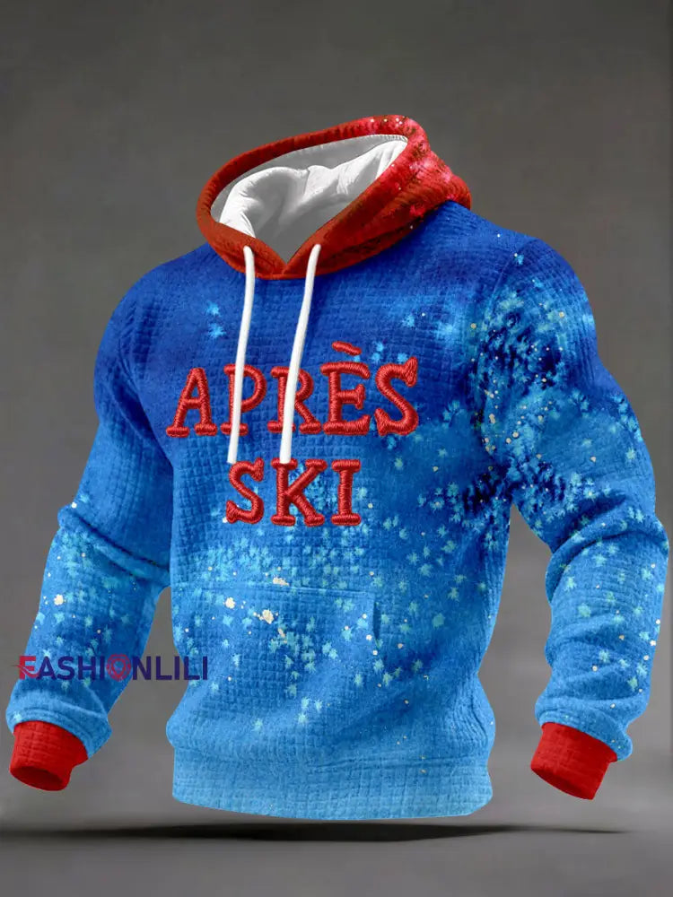 Men’s Ski Hoodies Blue / S