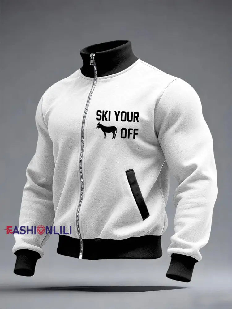 Men’s Ski Jacket White / S