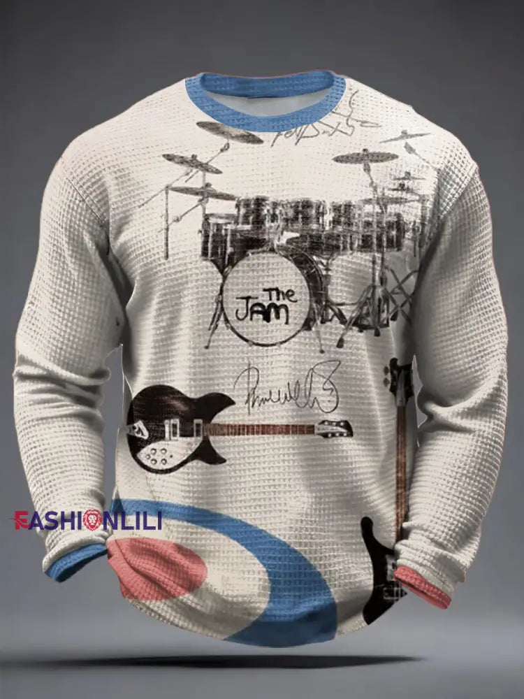 Men’s The Jam Waffle Long Sleeve T-Shirt As picture / S