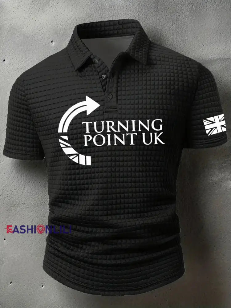 Men’s Turning Point short sleeve shirt Black / S