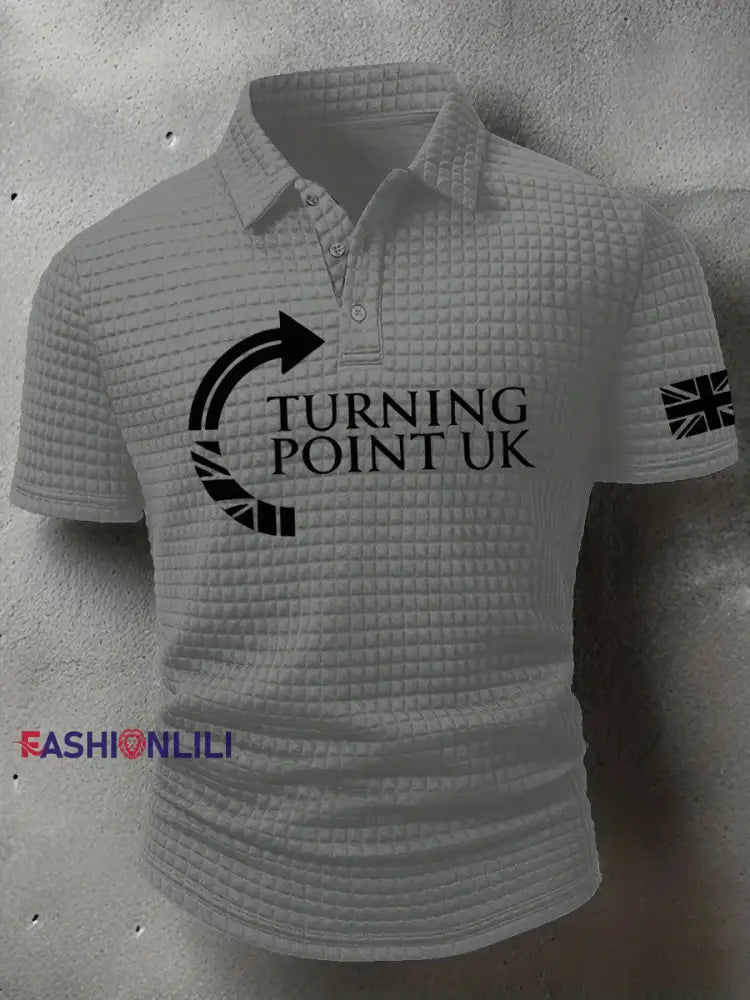 Men’s Turning Point short sleeve shirt Light Gray / S