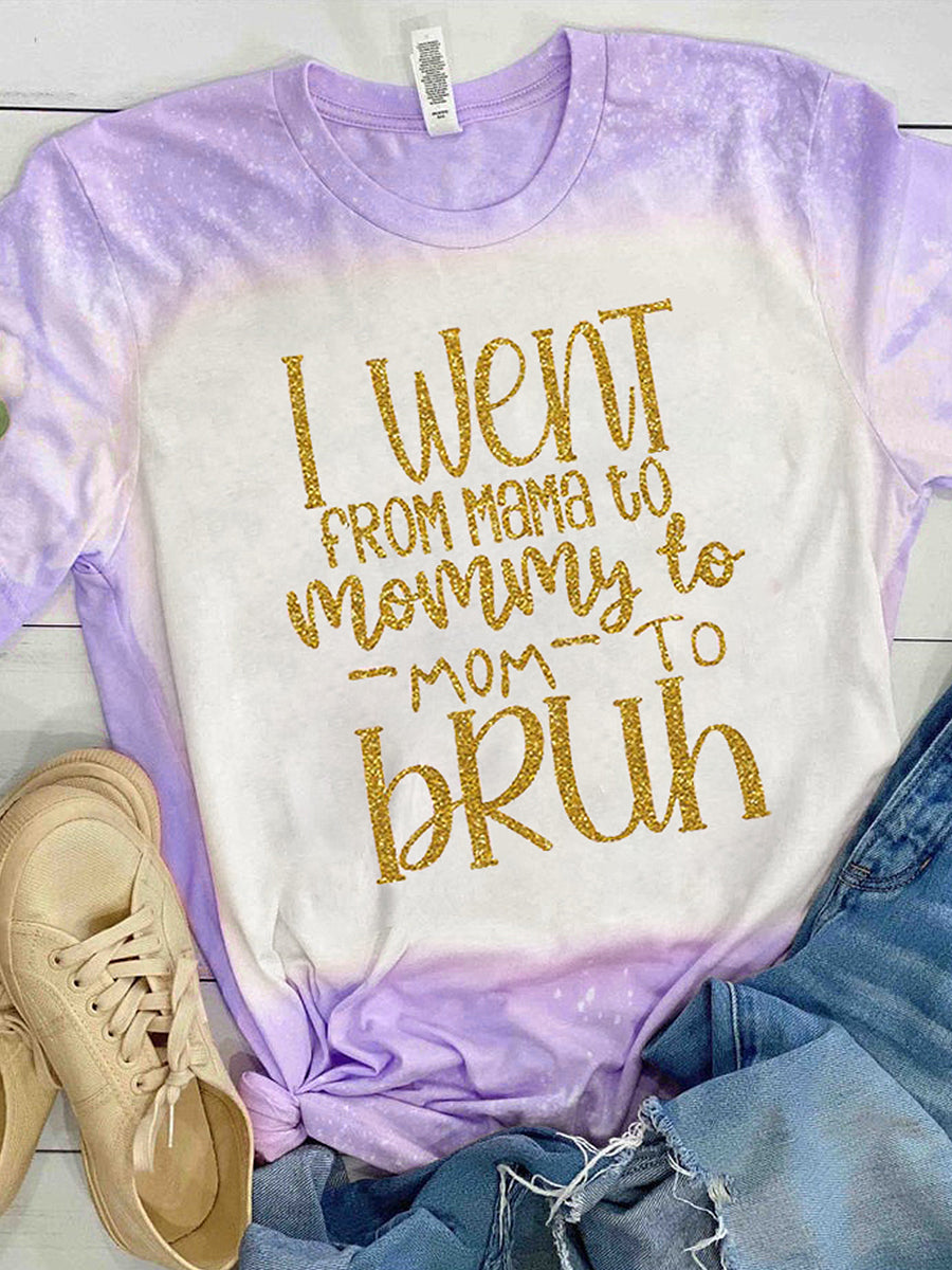 Women's Easter Printed Vintage Fashion Loose Short Sleeve T-Shirt