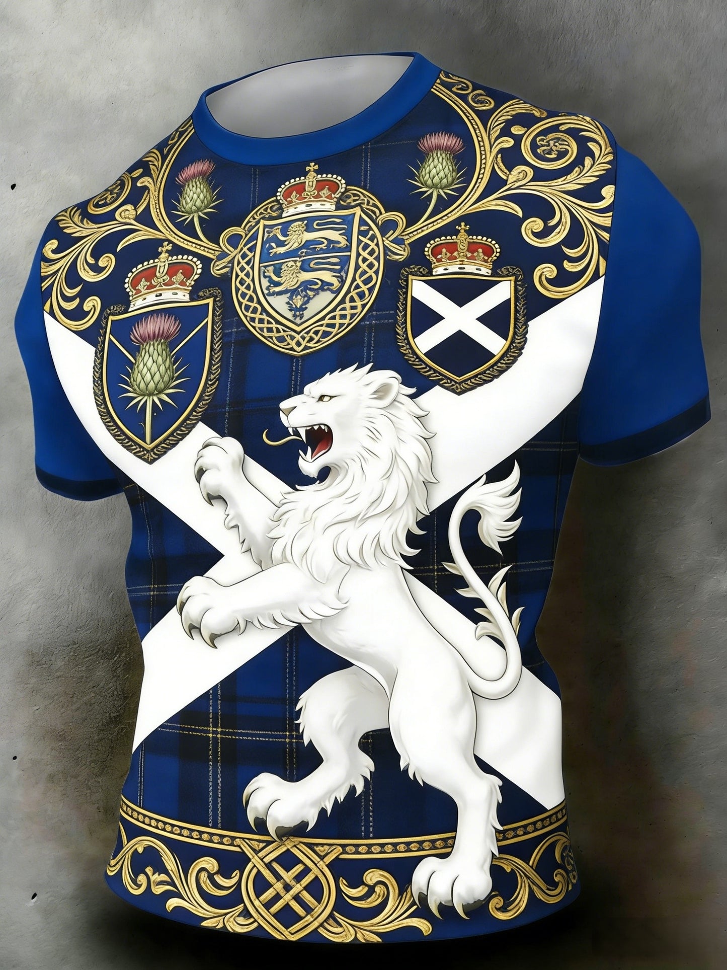 Unisex Scotland We'll Be Coming 2026 Football Lover Printed T-shirt