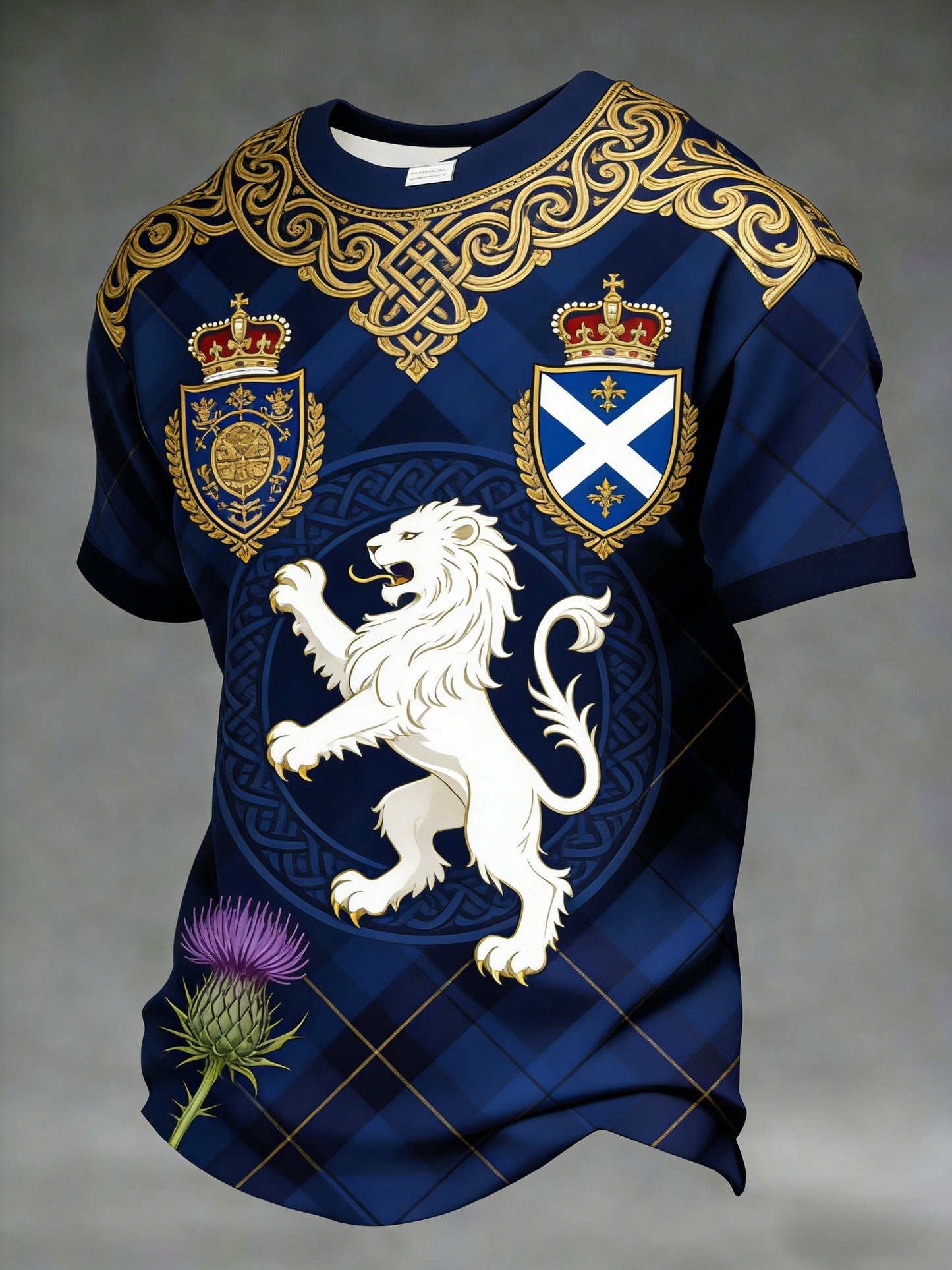 Unisex Scotland We'll Be Coming 2026 Football Lover Printed T-shirt