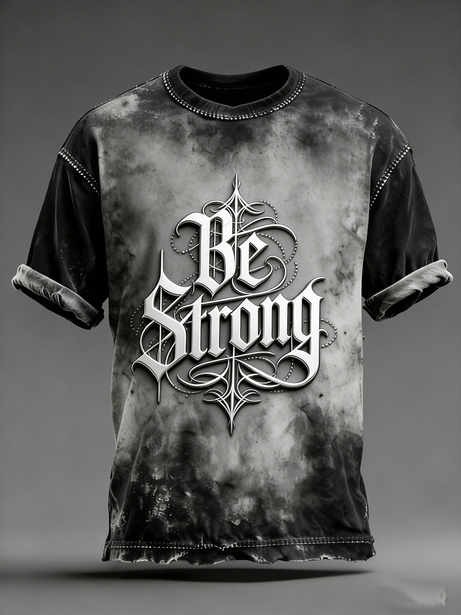 Men's Be Strong Short Sleeves T-shirt
