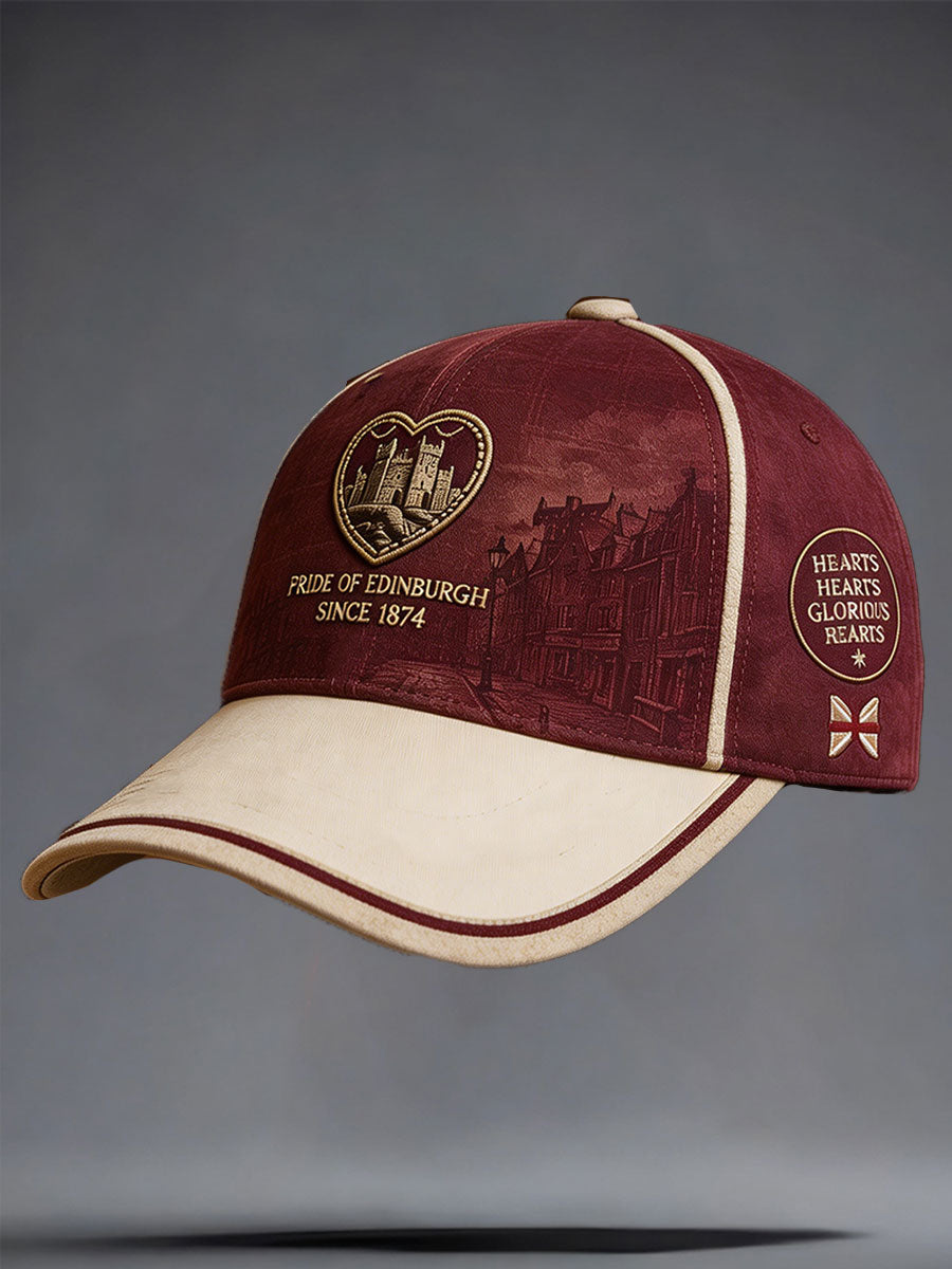 Unisex Hearts Edinburgh Scotland Football Lover Printed Hat
