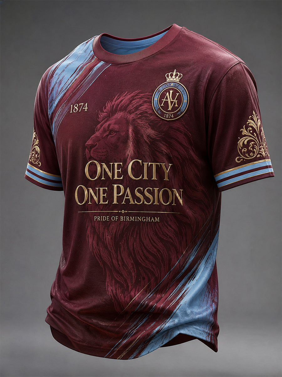 Men's Gift For Soccer Fans Print Casual Tee
