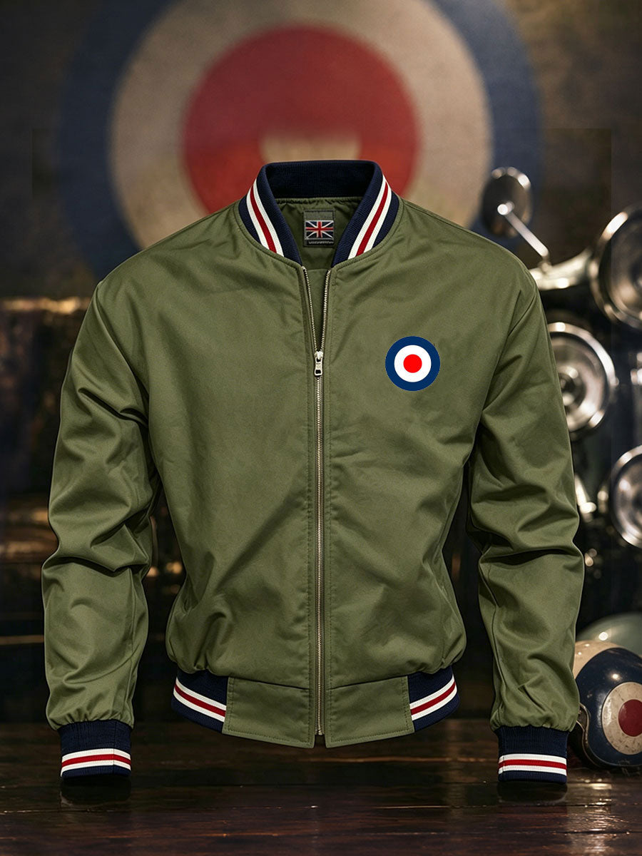 Men's Mods UK Music Lover Printed Monkey Jacket