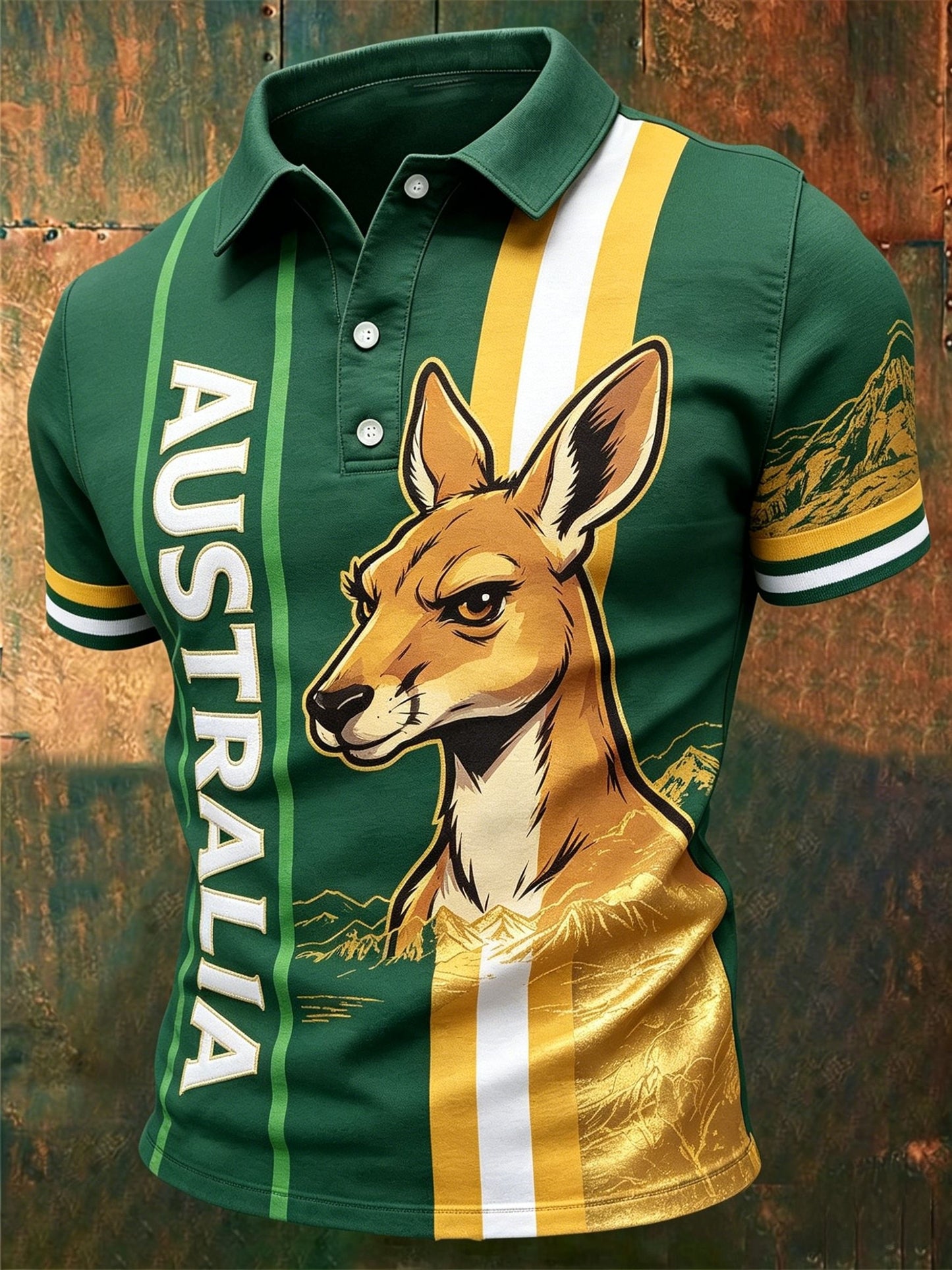 Men's Australian Football Lover Short Sleeve T-shirt