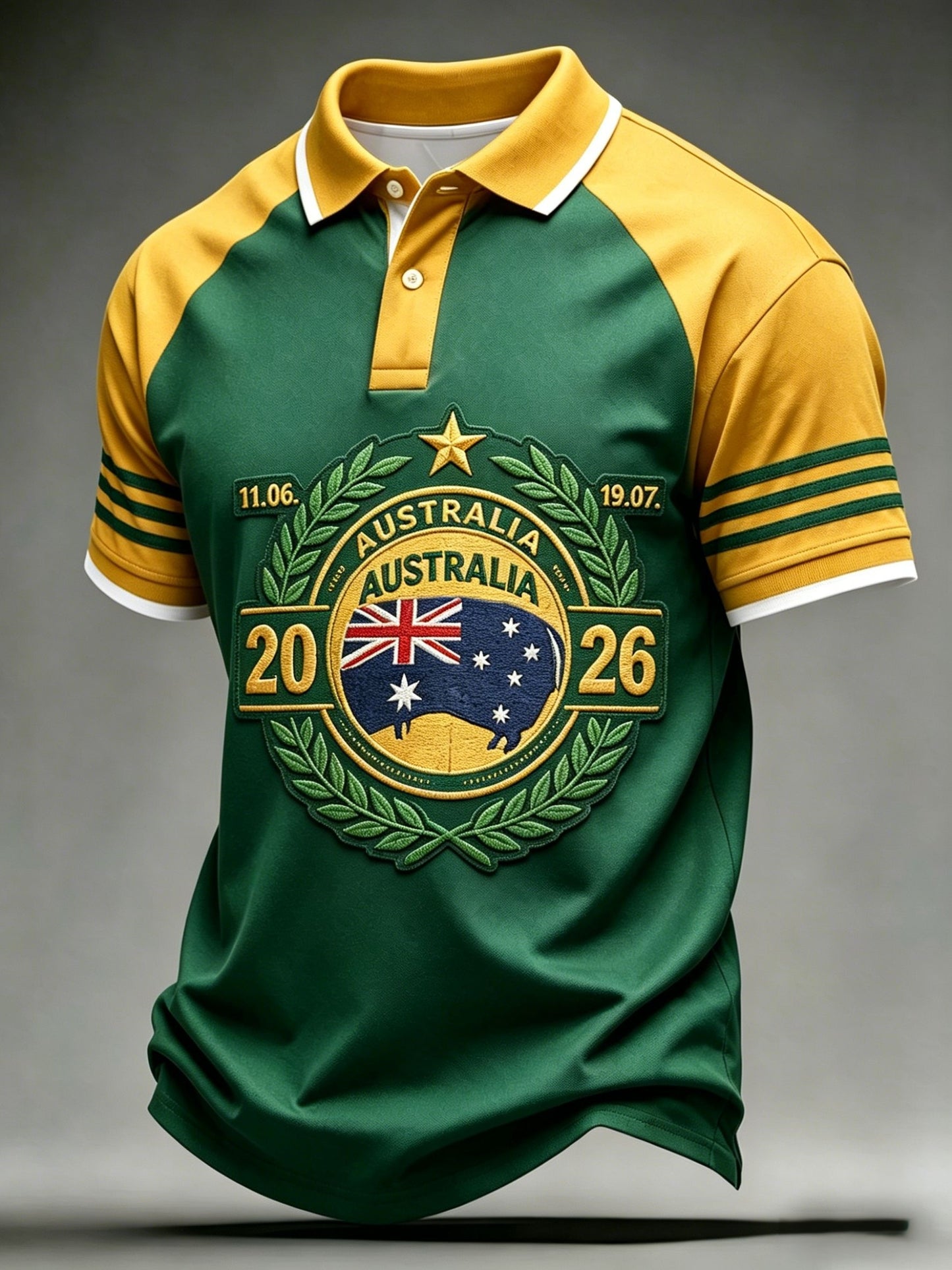 Men's Australian Football Lover Short Sleeve T-shirt