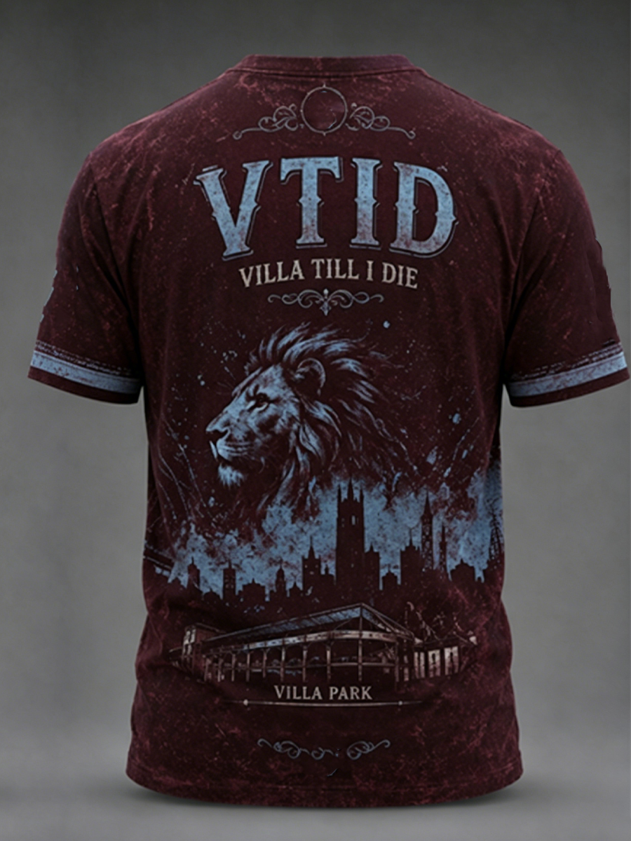 Men's Villa Till I Die short sleeves t-shirt