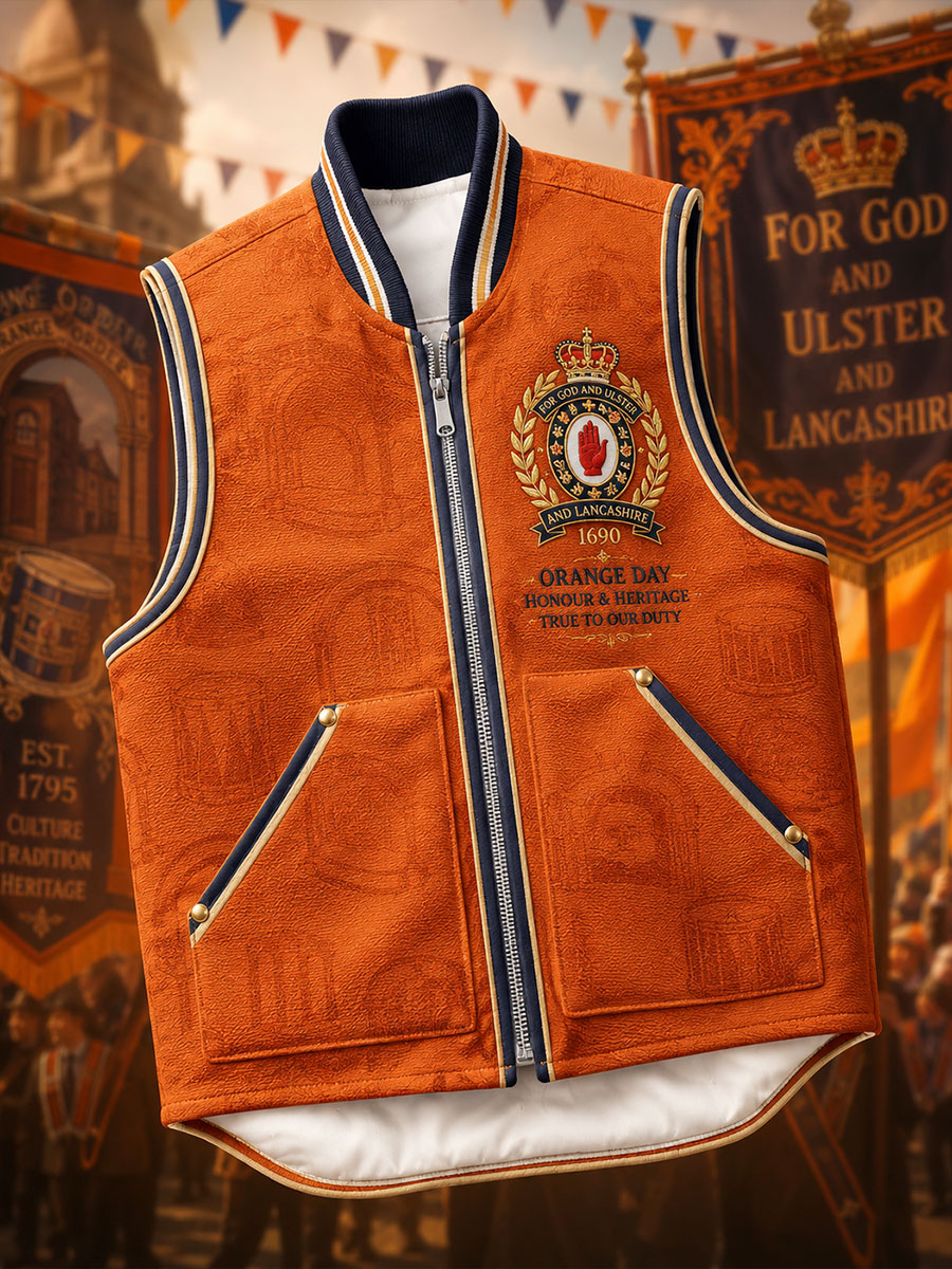 Men's 12th July Orangemen's Day Printed Coat