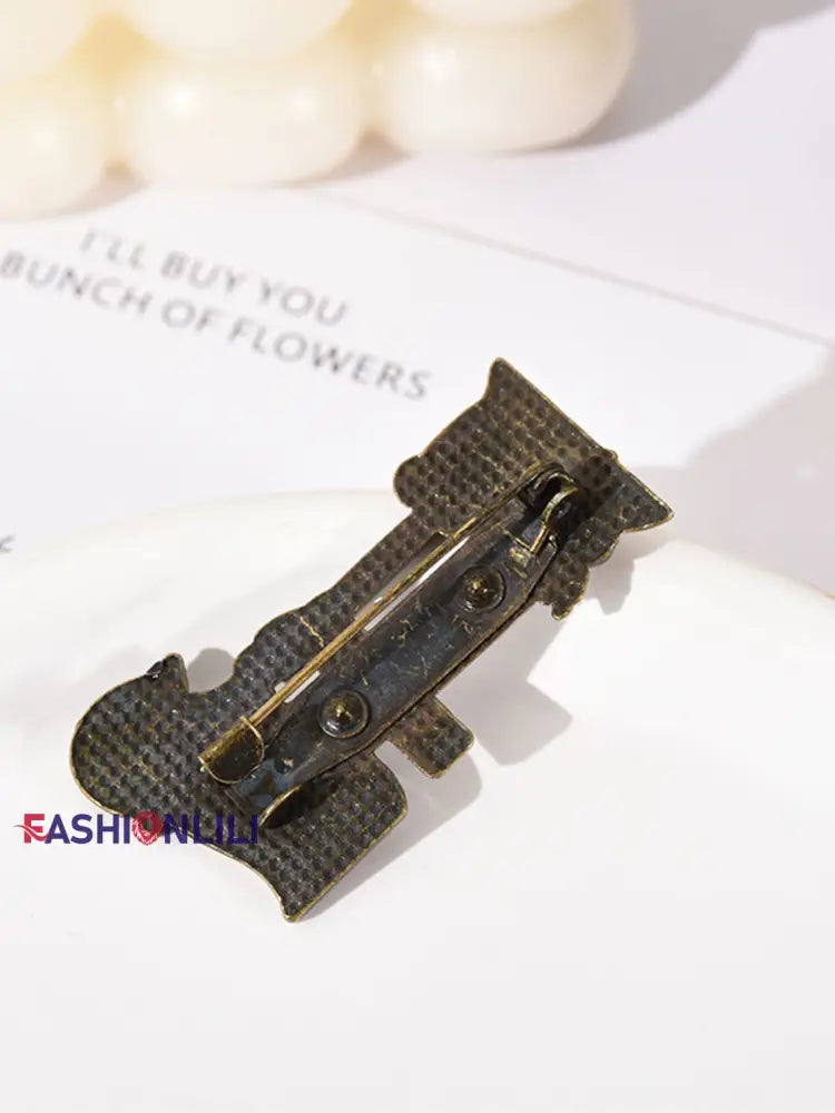 Unisex Remembrance Day Brooch Bronze / ONE