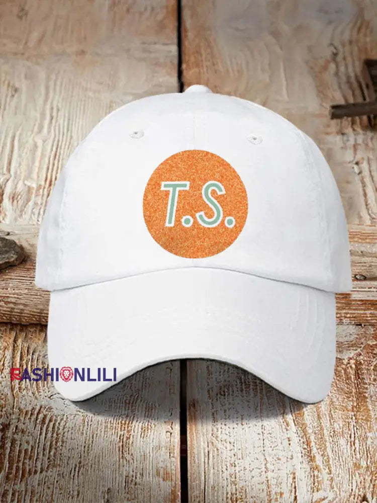Unisex Showgirl Design Cap White / ONE