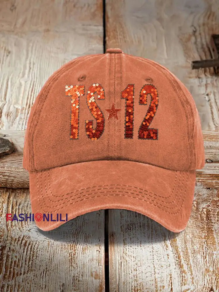 Unisex TS12 Print Hat Orange / ONE
