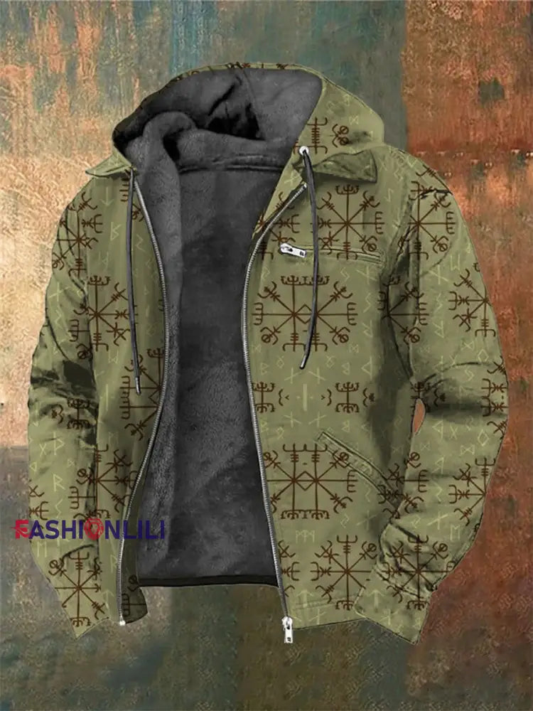 Vintage Viking Casual Jacka För Män As picture / S