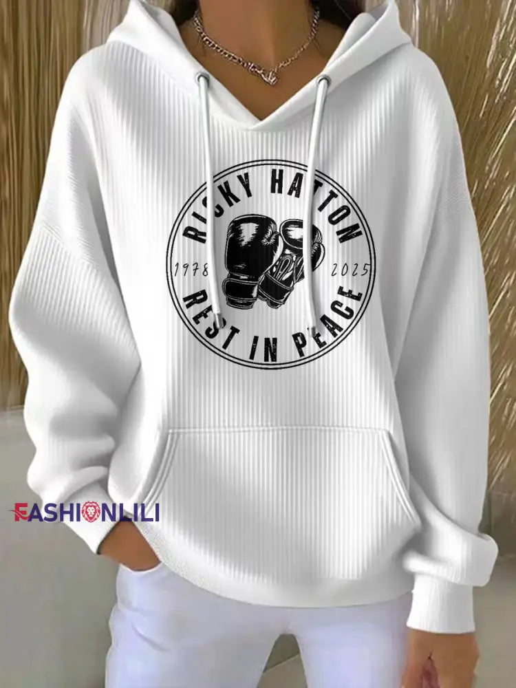 Women’s Hitman Rip Printed Hoodie
