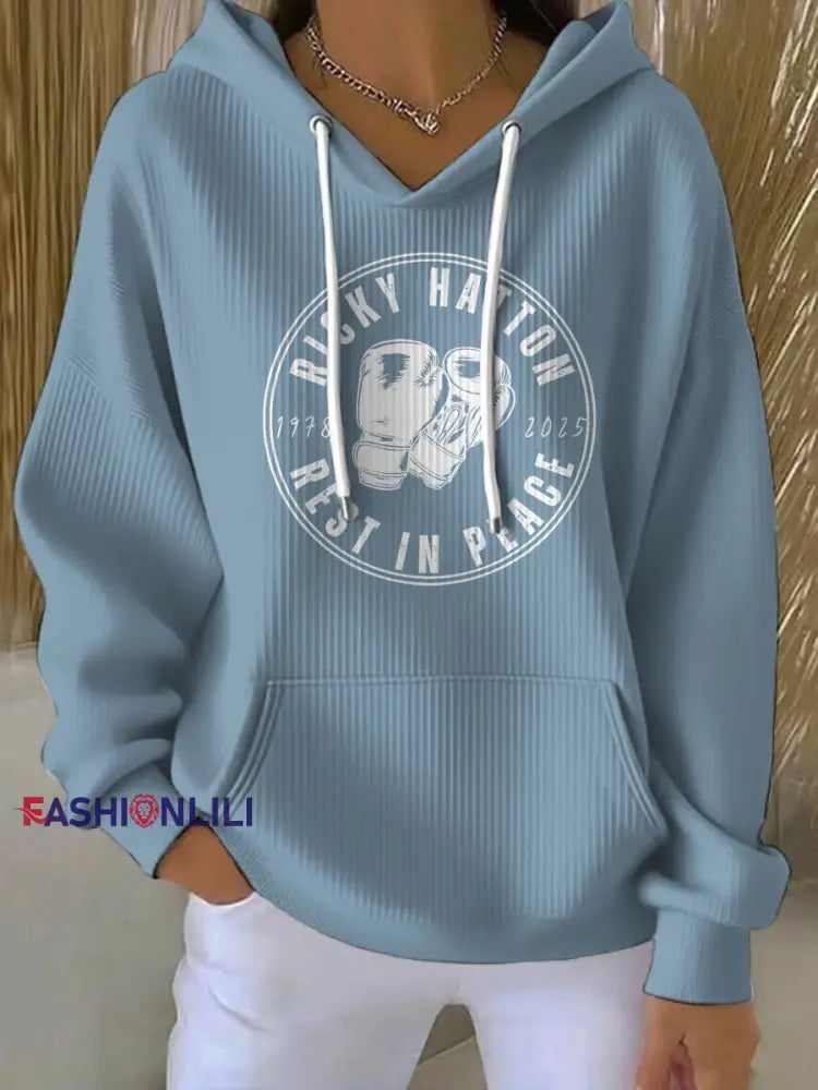 Women’s Hitman Rip Printed Hoodie