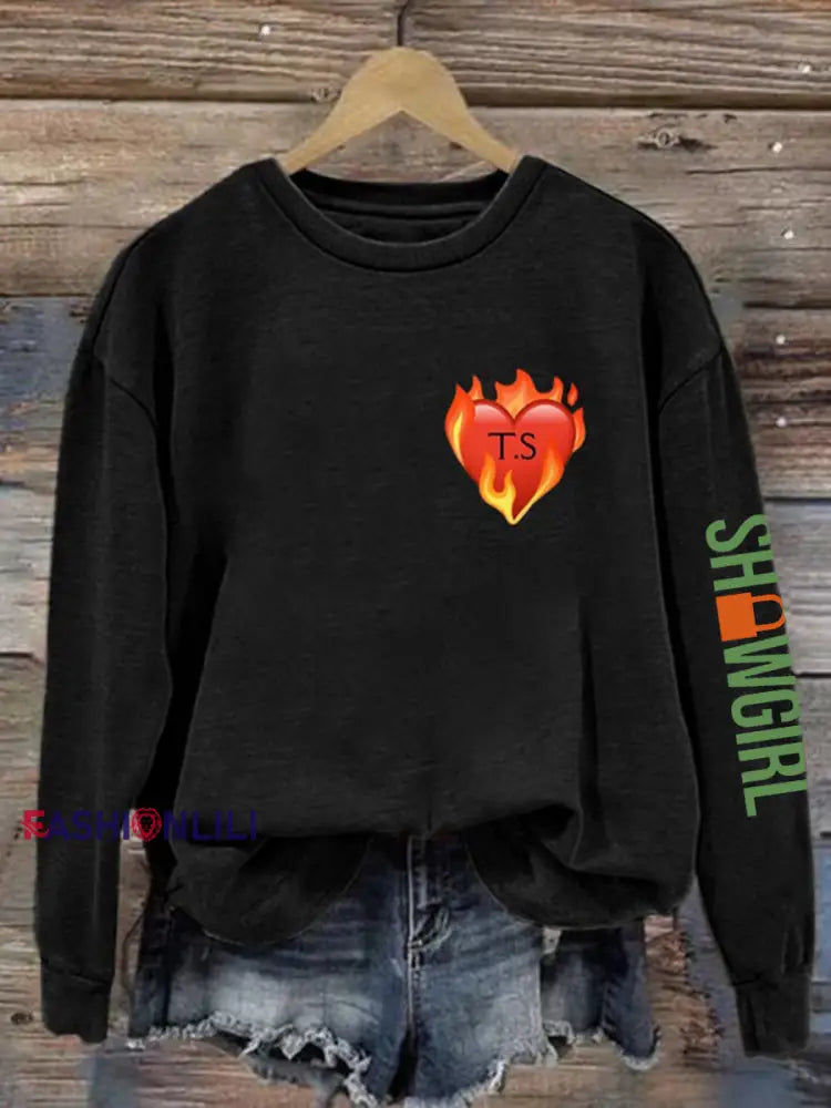 Women’s Showgirl Sweatshirt Black / S