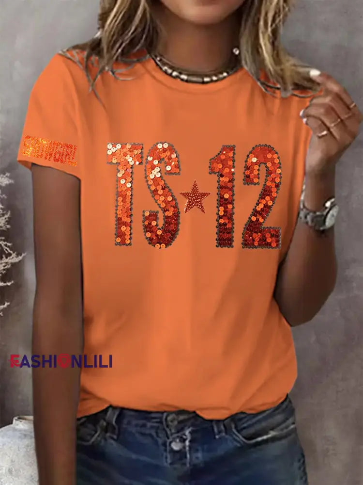 Women’s TS 12 Short Sleeve T-Shirt Orange / S