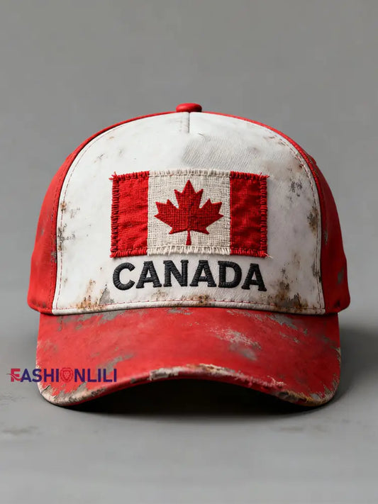 Canada Print Casual Unisex Hat As picture / ONE