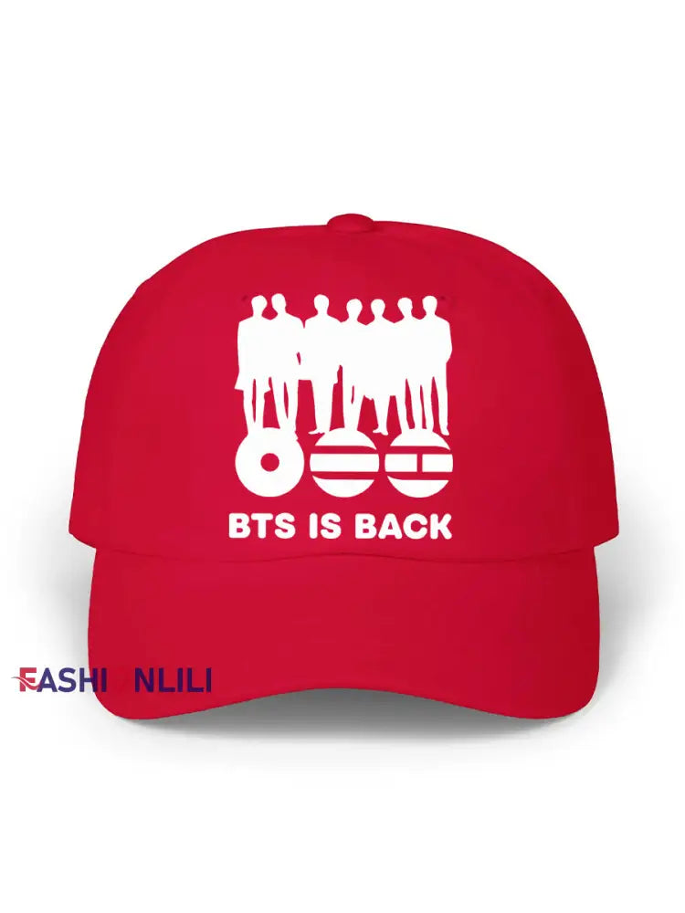 K-pop boy band hat Red / ONE