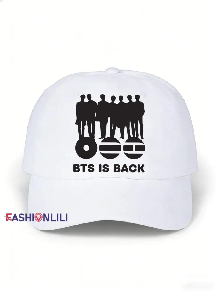 K-pop boy band hat White / ONE