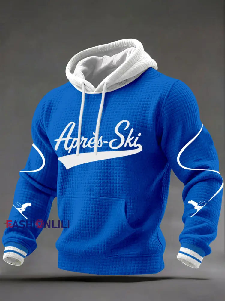 Men’s Après Ski Hoodies Blue / S