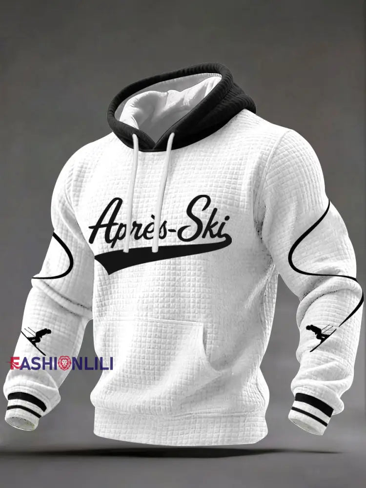 Men’s Après Ski Hoodies White / S