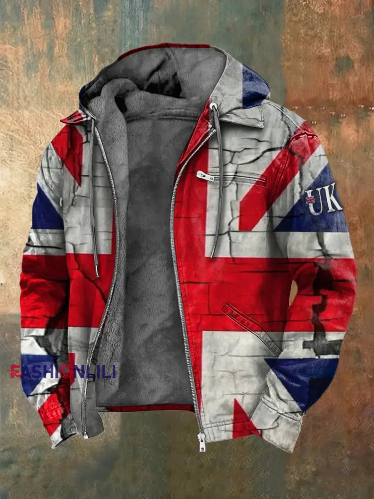 Men’s British Flag UK Jacket Multicolour / S