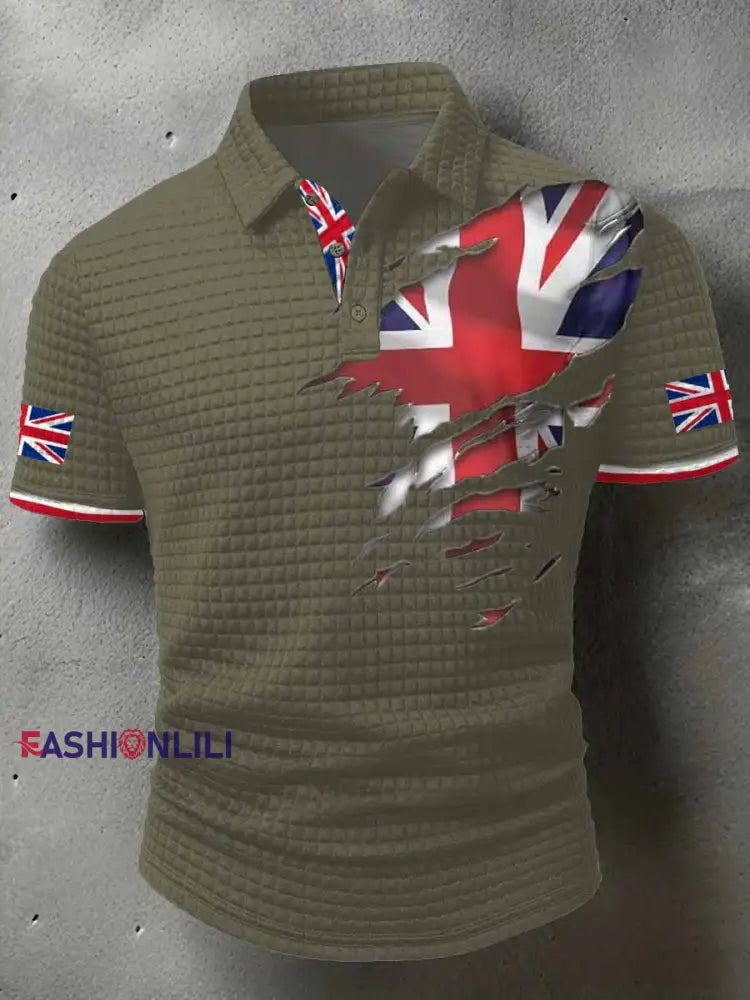 Men’s British short sleeve shirt Army Green / S