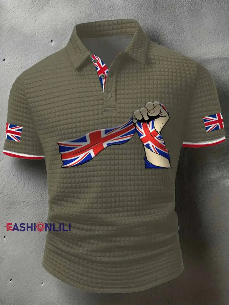 Men’s British short sleeve shirt Army Green / S