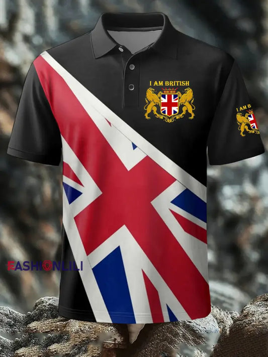 Men’s British short sleeve shirt As picture / S
