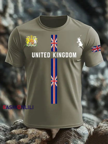 Men’s British short sleeves t-shirt Army Green / S