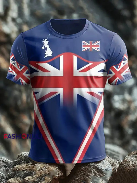 Men’s British short sleeves t-shirt As picture / S