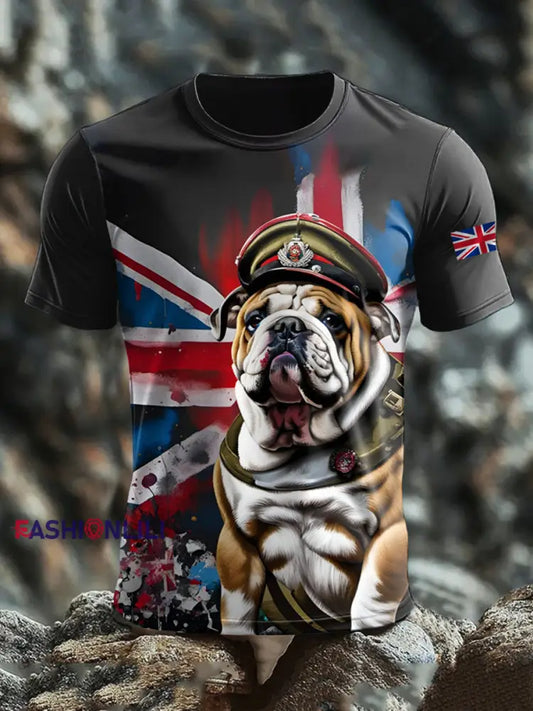 Men’s British short sleeves t-shirt As picture / S