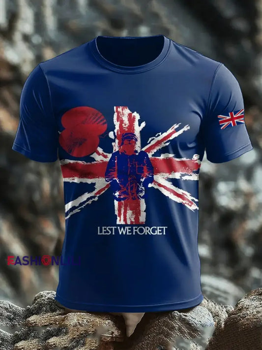 Men’s British short sleeves t-shirt As picture / S